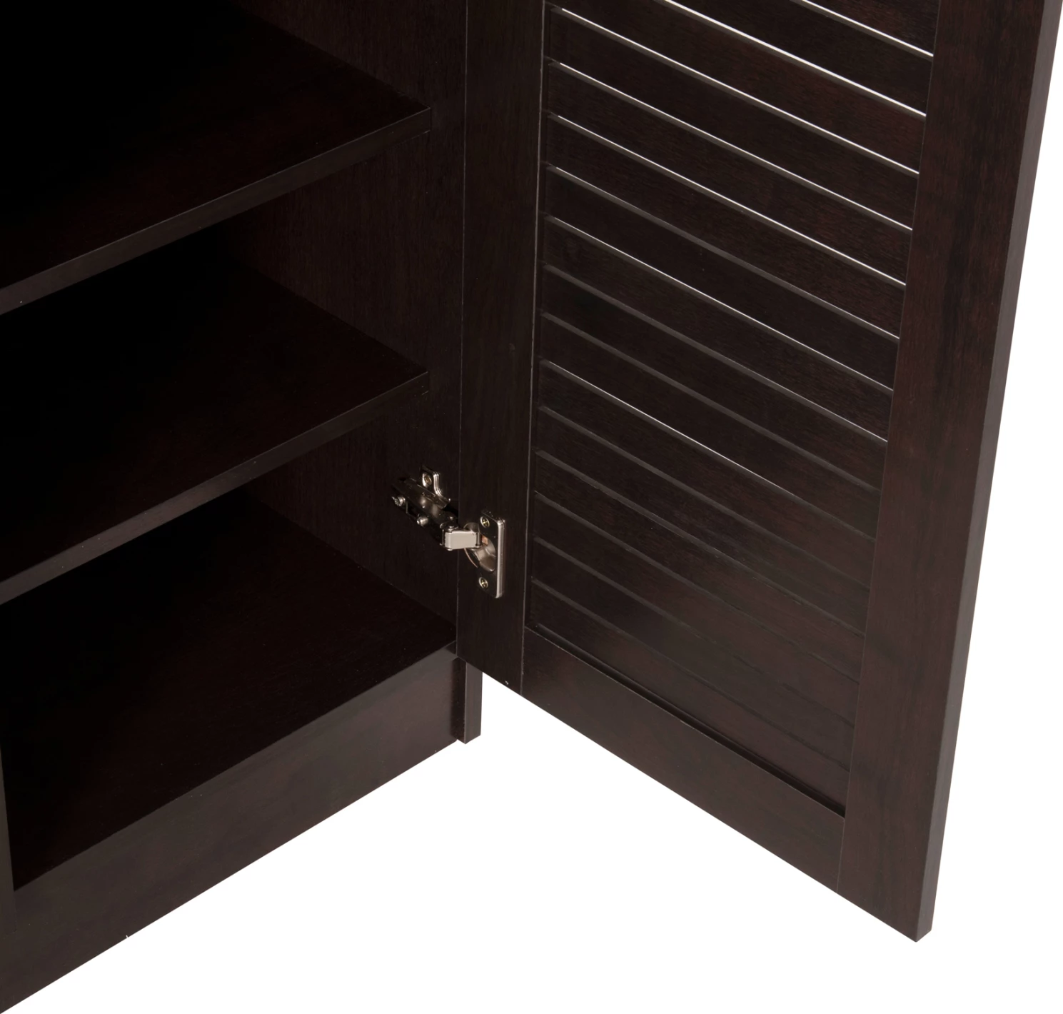 Omara za čevlje PROBY FH9607.01 iz melamina v barvi wenge 120x37,5x121,5H cm