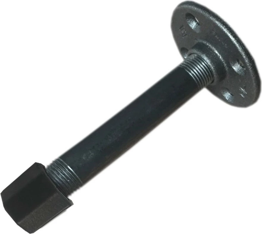 Industrijska stenska obešalka Pipe Hook, siva, Boruraf108