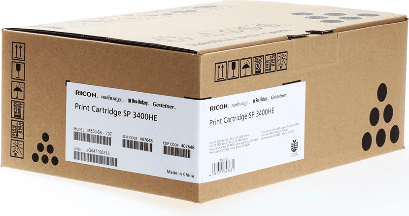 Toner kartuša Ricoh SP 3400HE 407648, do 5000 strani, črna, 1 kos