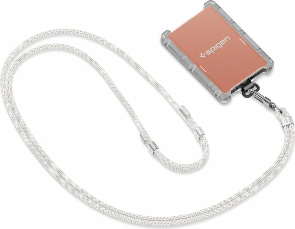 Univerzalen set vrvic z obeskom in ConTag, bel, Spigen