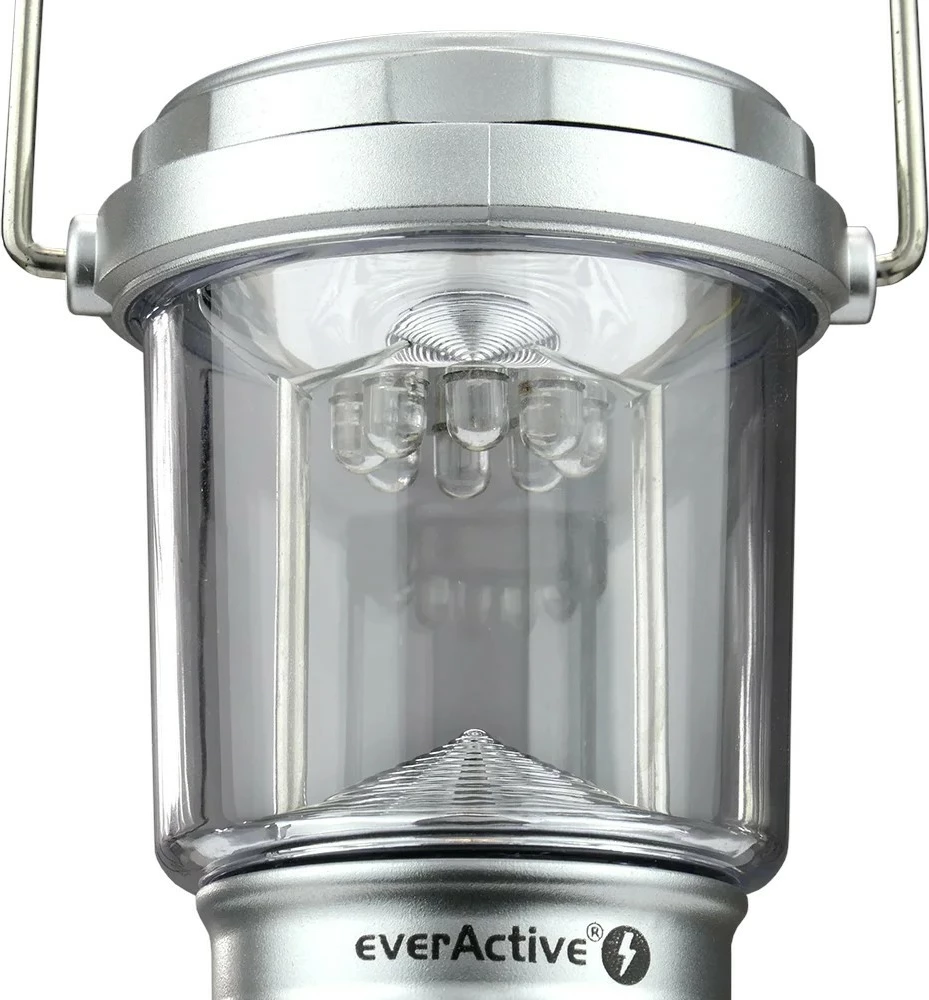 Svetilka za kampiranje everActive EL-25, 25 lm, 8 LED, do 50 h, 4x AA, črna