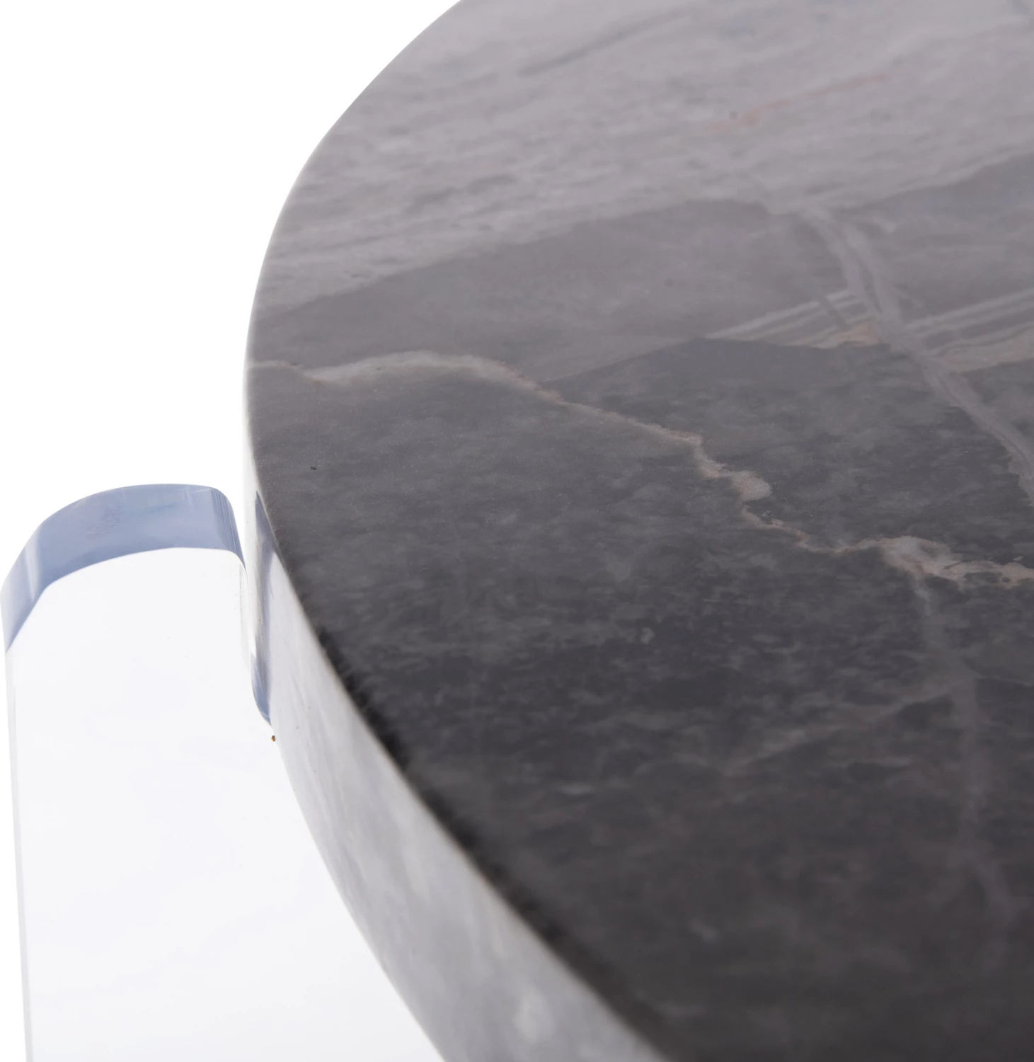 Klubska miza ACRYCON FH9780.01 MDF z vodoodporno površino - akrilne noge Φ64x51Hcm