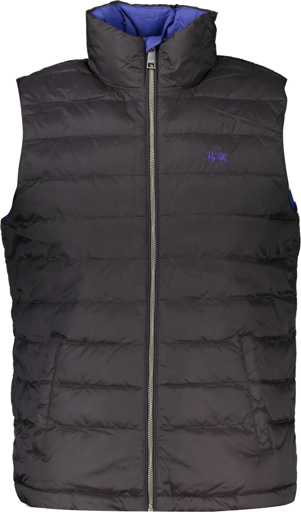 Telovnik za moške, črn, LA MARTINA