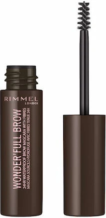 Maskara za obrvi Wonderfull Brow 3 Dark 4,5 ml, Rimmel