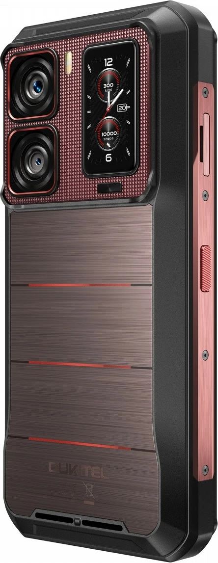 Robusten pametni telefon OUKITEL WP300 5G 12/512 GB IP69K, 16000 mAh, rdeč