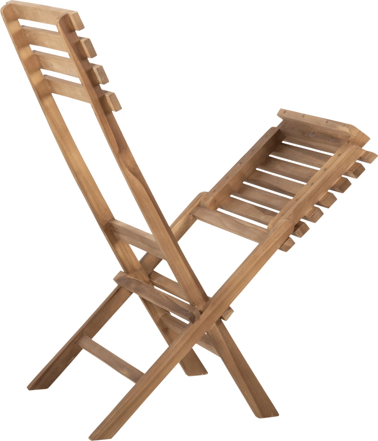 Jedilni set na prostem 3 kosi KENDYR FH9907 masiven tikov les-naravno 46x50x88,5H