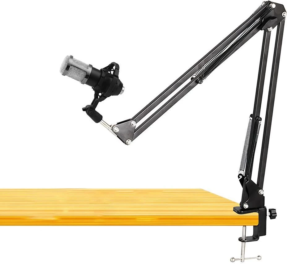 Mikrofon za studio in pretakanje Media tech MT397S, črn