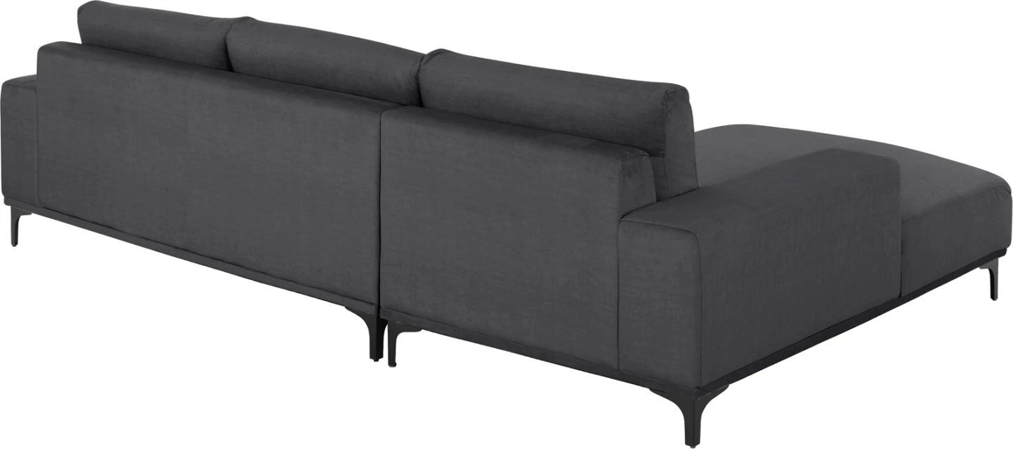 Kotna sedežna garnitura (levi) NOA FH3278.02L antracitna tkanina 288x90-157x67-80H cm