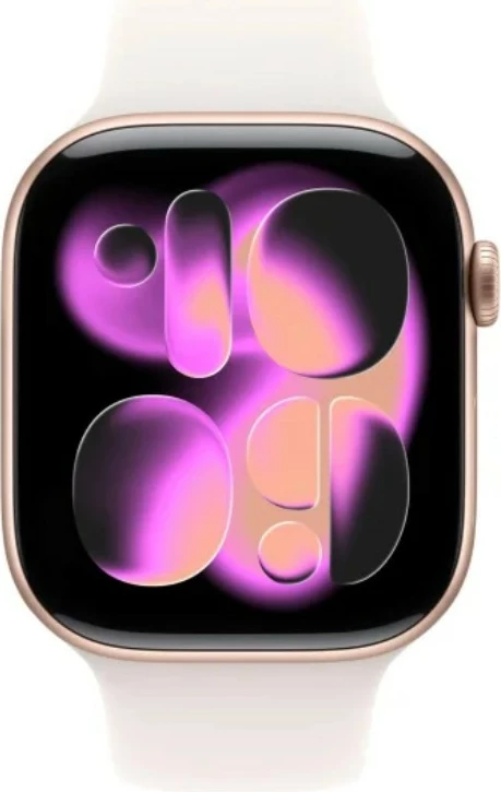 Pametna ura, aluminijasto ohišje, 42 mm, GPS+Cellular, 64 GB, rožnato-zlata, športni pašček rožnat S/M Apple Watch Series 11