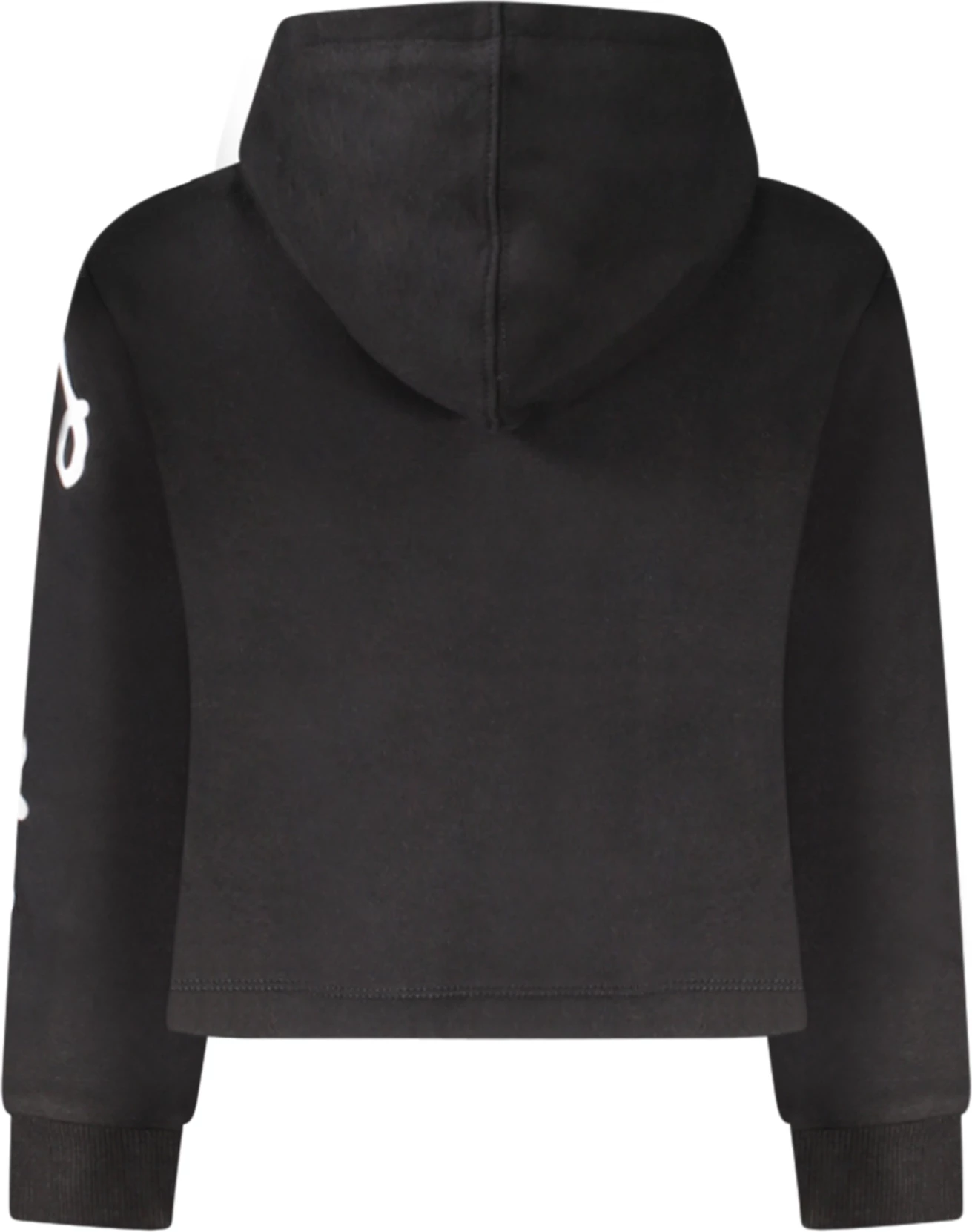 Pulover z zadrgo za dekleta Converse, črn