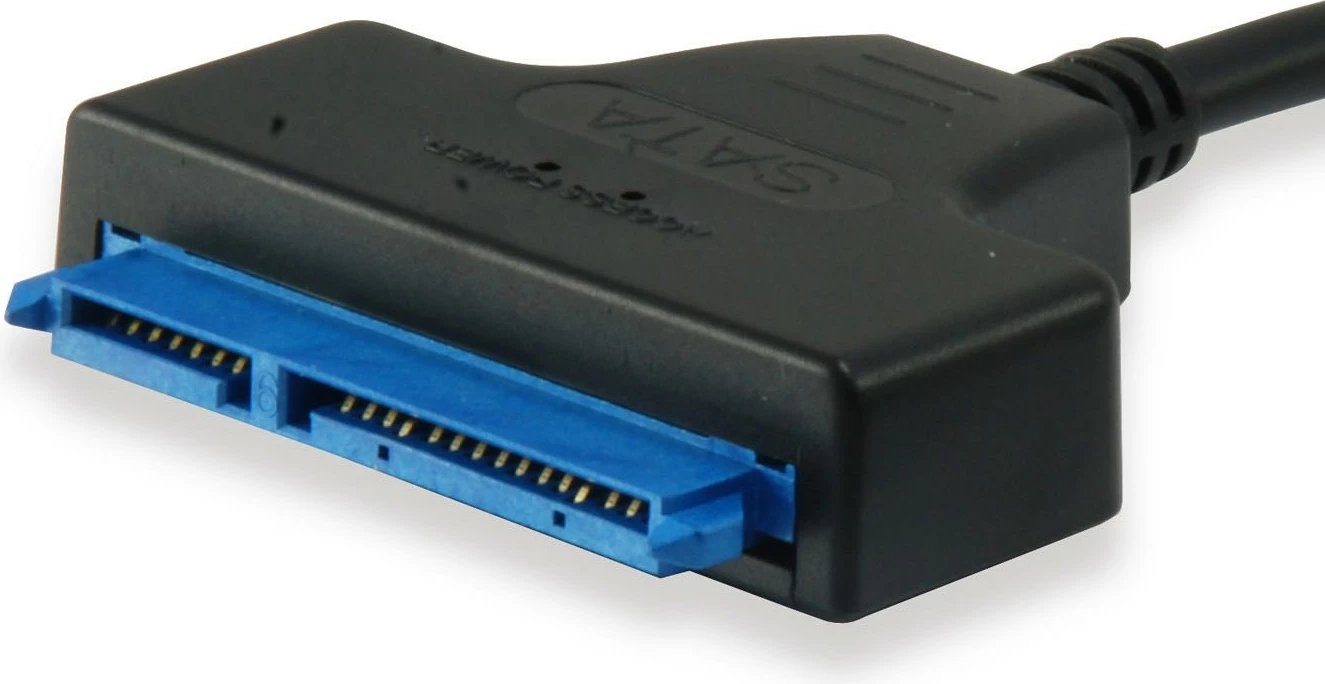 Adapter USB Type C na SATA Equip, 0,5 m, 6 Gbit/s, črn