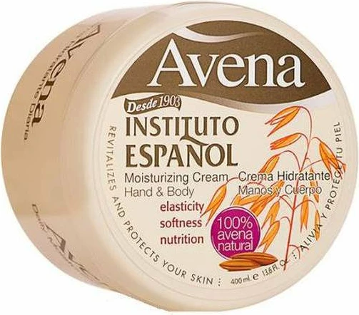 Vlažilna krema za telo in roke Instituto Espanol Avena 400 ml