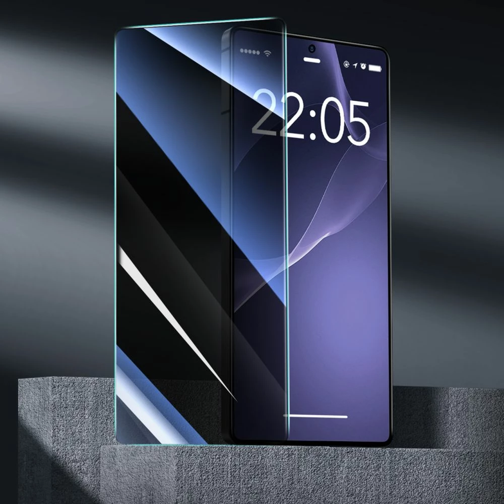 Kaljeno zaščitno steklo za zasebnost ESR za Samsung Galaxy S25 Ultra, z namestitvenim okvirjem