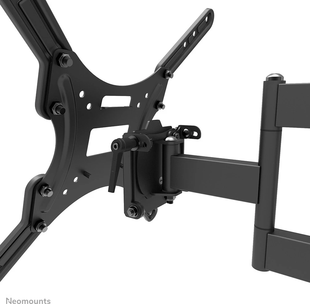Stenski nosilec za TV Newstar Neomounts WL40-550BL14, polni premik, 32-55 in, VESA 400x400, črn