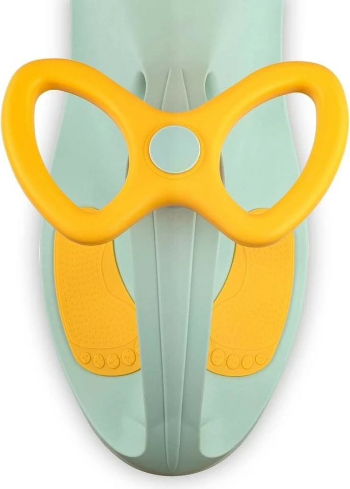 Poganjalec brez pedal z gravitacijskim mehanizmom, Milly Mally Gravity 5926, 4 LED kolesa, 3+, limeta rumena