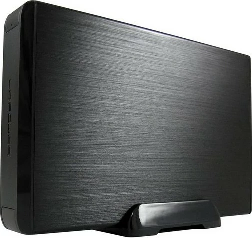 Zunanji ohišje za 3,5" SATA, LC-Power LC-35U3-HYDRA, USB 3.2, črn