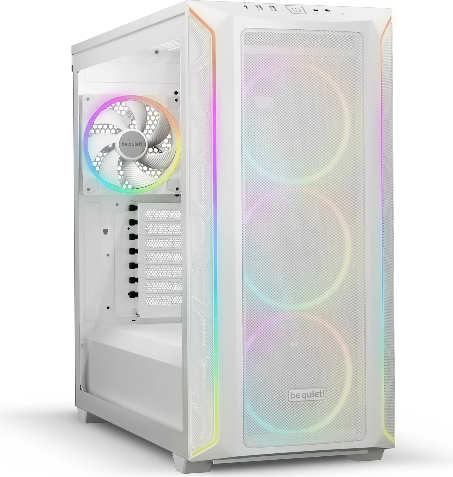 Ohišje Shadow Base 800 FX White be quiet!, Midi Tower, ATX, EATX, micro ATX, Mini-ITX, belo