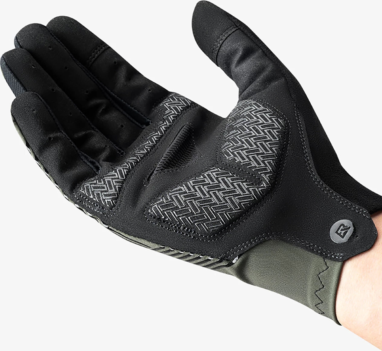 Kolesarske rokavice Rockbros 16110006010, polne, XXL, črne