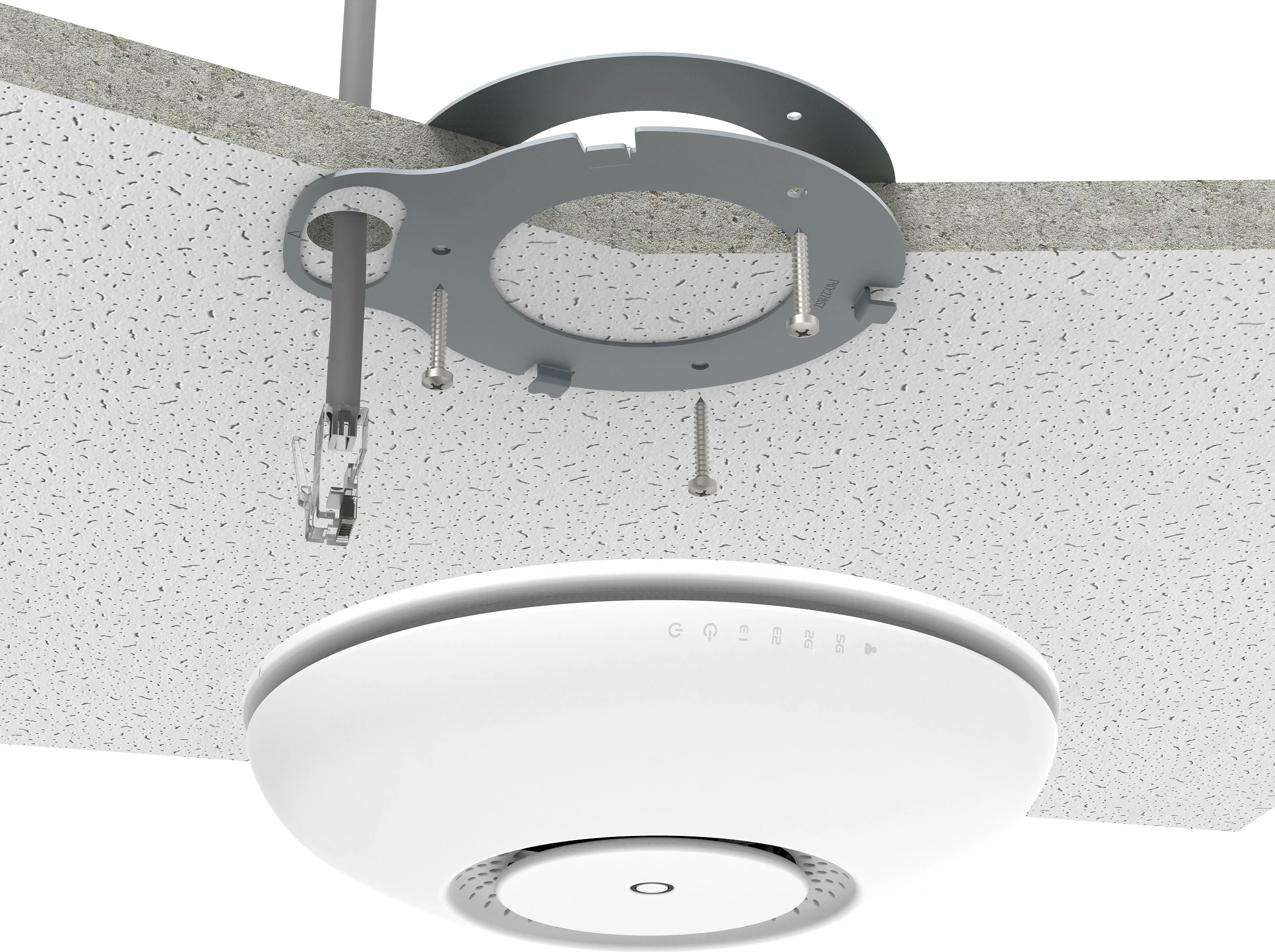 Brezno dveh pasov za brezžično omrežje MikroTik cAP ac, 2,4 GHz in 5 GHz, 867 Mbit/s, 10/100/1000 Mbit/s