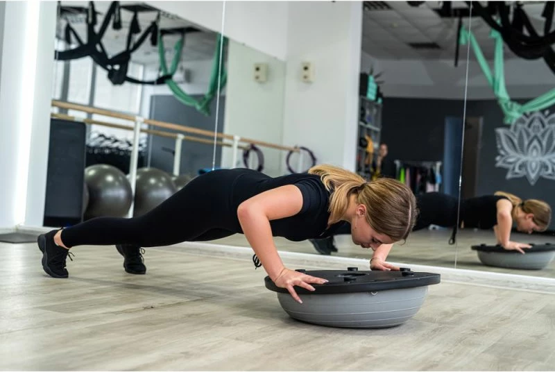 Vadbeno ravnotežna platforma SMJ, unisex, modra