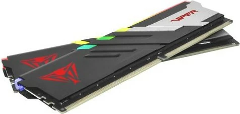 Pomnilnik DDR5 64GB (2x32GB) 5200 MHz, RGB, črn — Patriot Viper Venom
