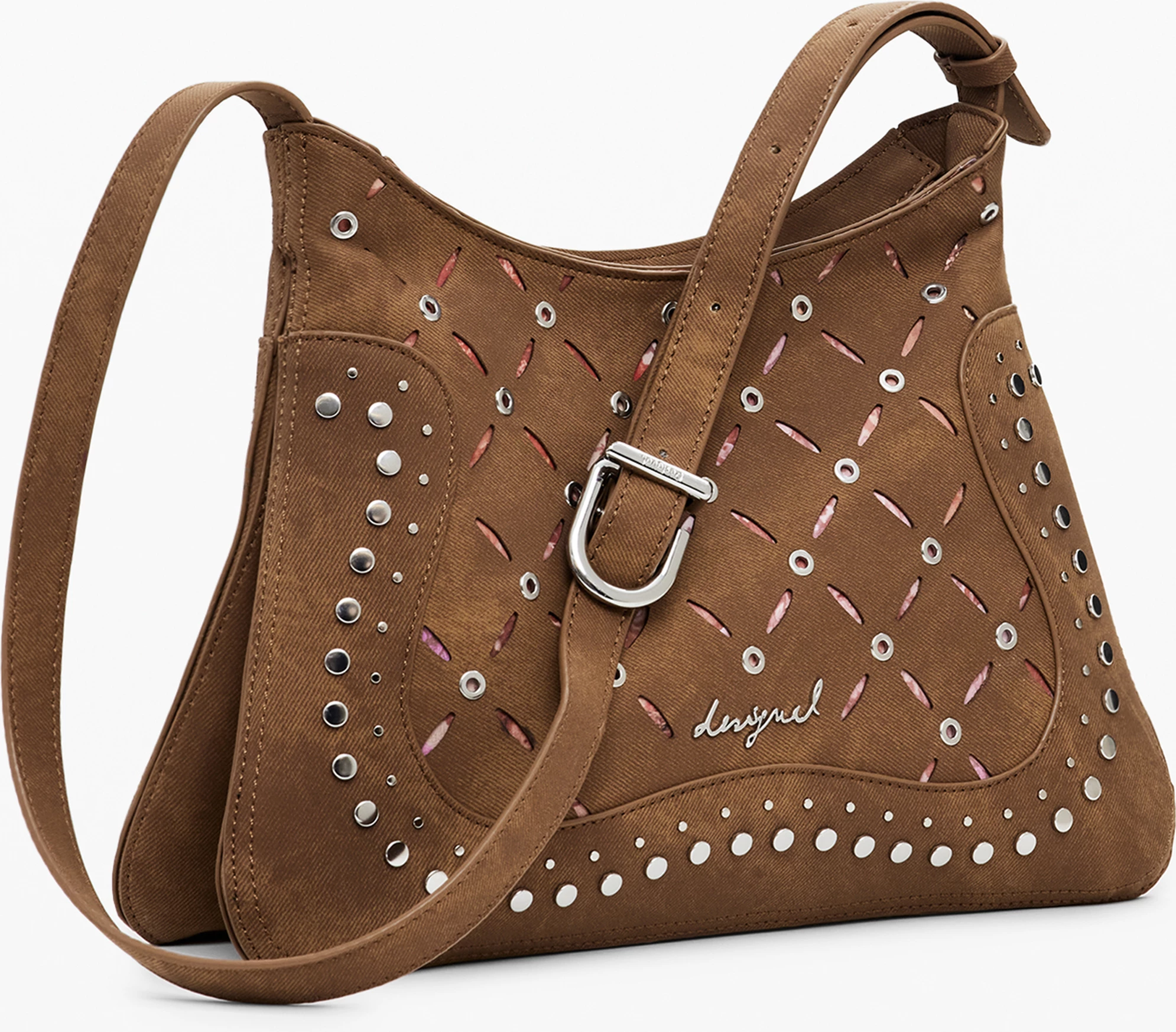 Torba za ženske Desigual Yankee Manaos, rjava