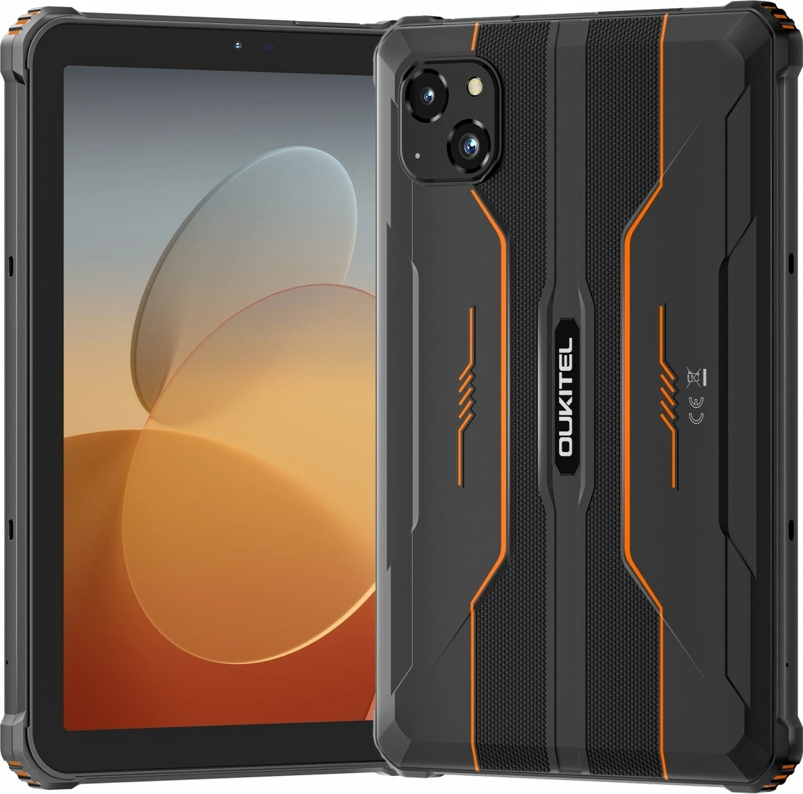 Robusten 8" tablični računalnik, 4 GB RAM, 128 GB, 4G, oranžen OUKITEL RT3 Pro