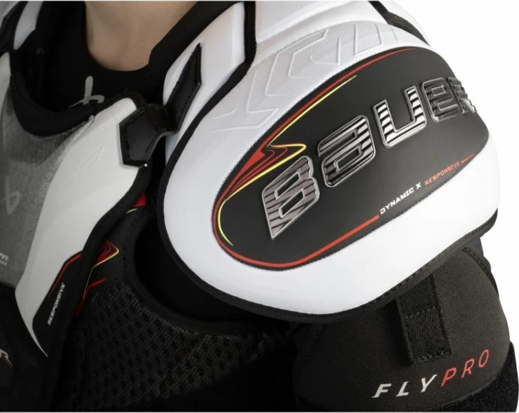 Zaščita za ramena za otroke, Bauer, črna