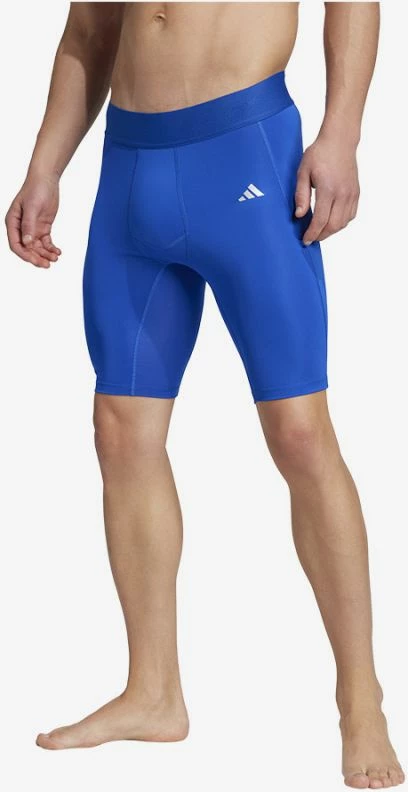 Kompresijske hlače adidas TechFit, modre, moške