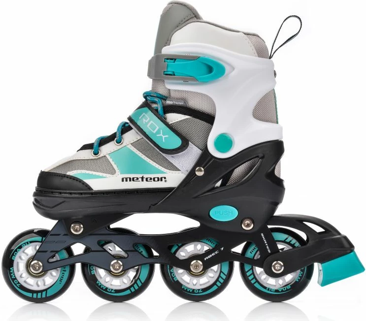 Rekreativne rolerje Meteor, bele