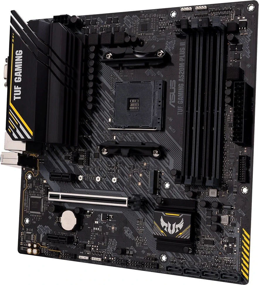 Plošča matična TUF GAMING A520M-PLUS II ASUS, Socket AM4, micro ATX