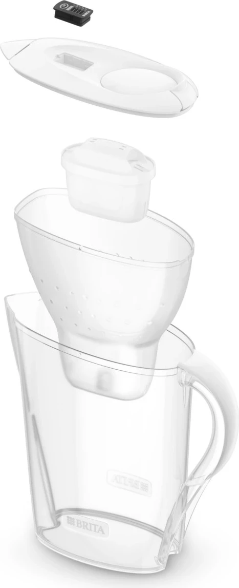 Filtrirni vrč za vodo Marella z 1 filtrom MAXTRA PRO Pure Performance, Brita, bel