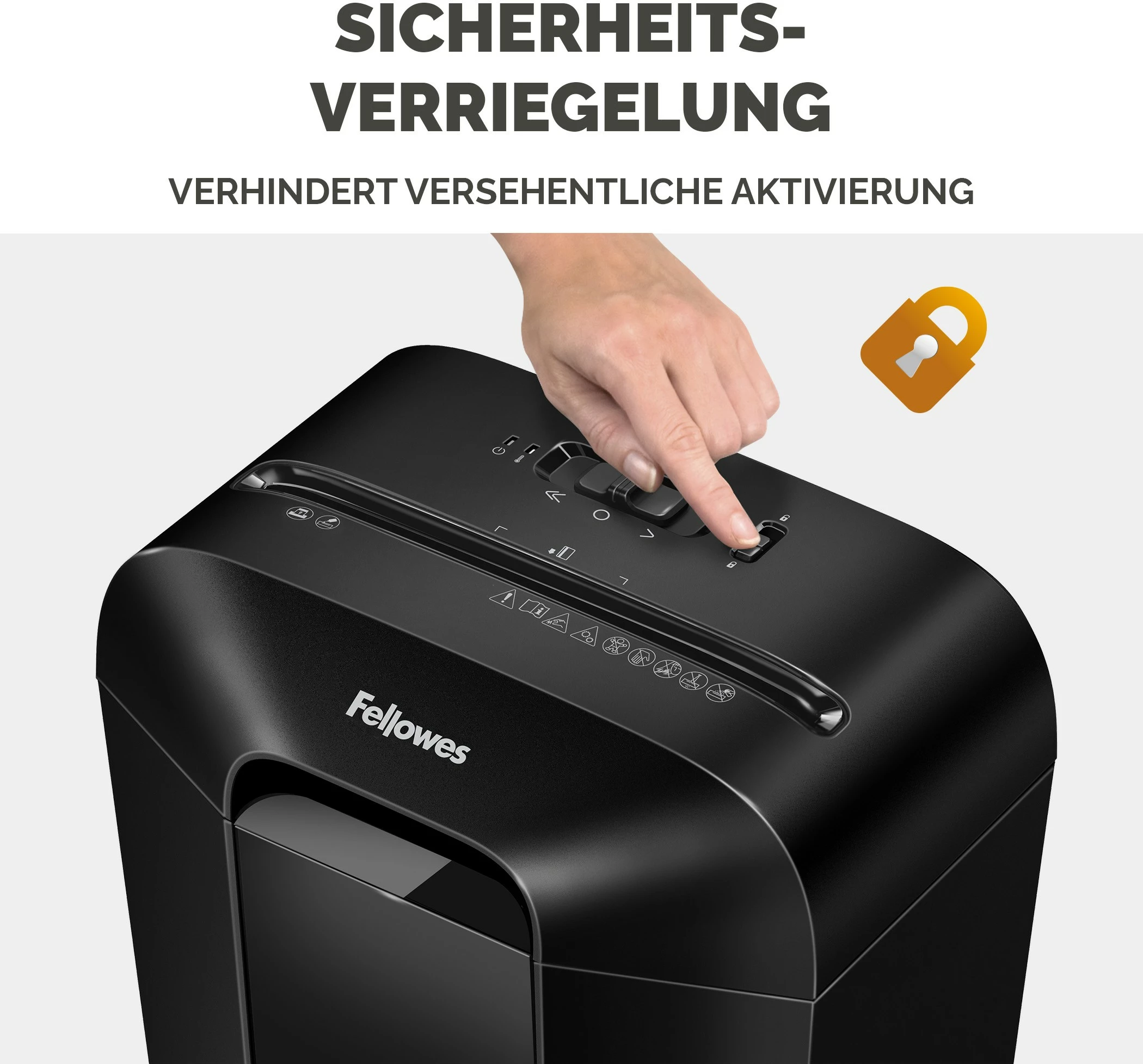 Rezalnik papirja Fellowes Powershred LX50, 17 L, 9 listov, particle-cut, črn
