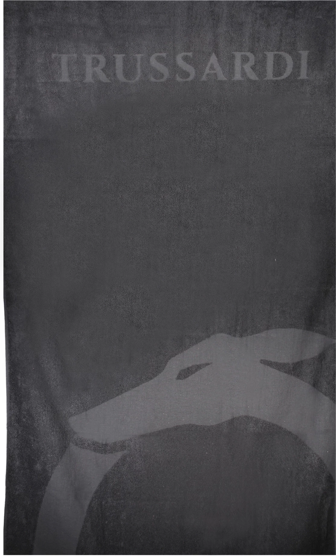 Brisača za plažo Trussardi Jeans, moški, črna