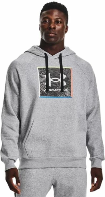 Duks Rival Flc Graphic, Under Armour, siv