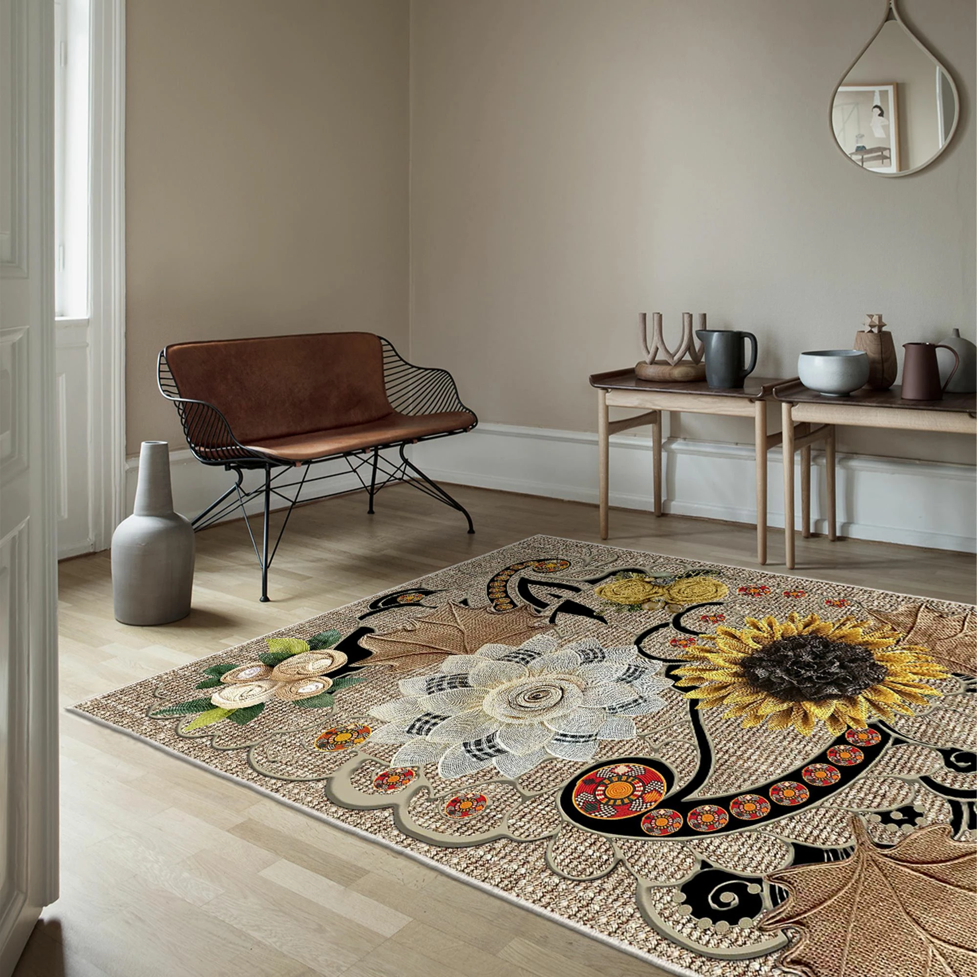 Preproga za hodnik, večbarvna, 80 x 150 cm, Conceptum Hypnose Hmnt974