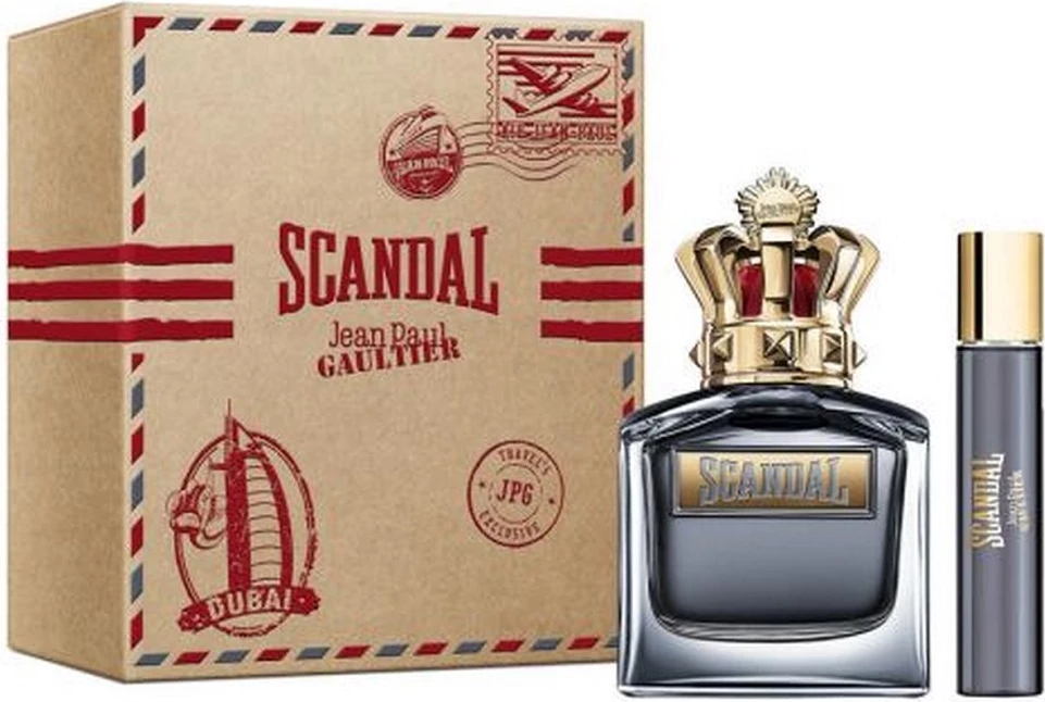 Eau de Toilette za moške Scandal Pour Homme Jean Paul Gaultier, 100 ml + 20 ml
