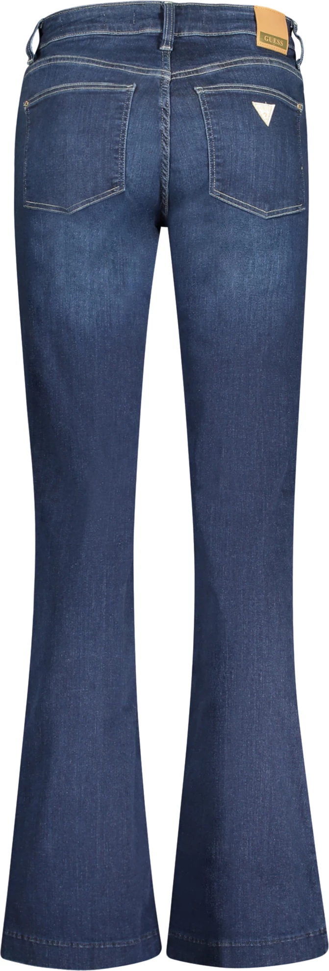 Zdrsne kavbojke GUESS JEANS za ženske, modre