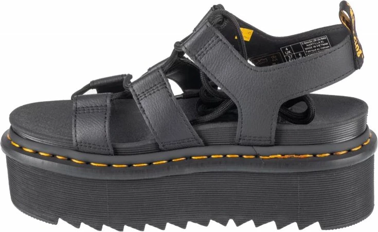 Sandali Dr. Martens ženske, črni