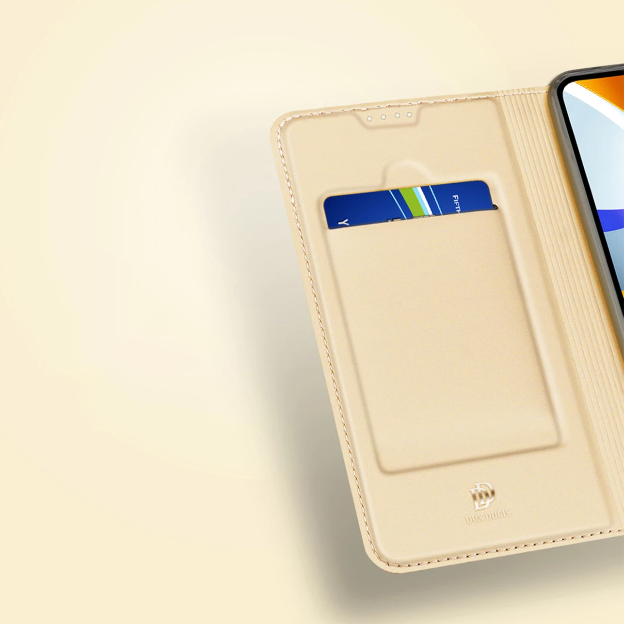 Ovitek za pametni telefon Dux Ducis Skin Pro za Oppo Reno 8, s preklopnim pokrovom, z žepom za kartico, s funkcijo stojala, moder