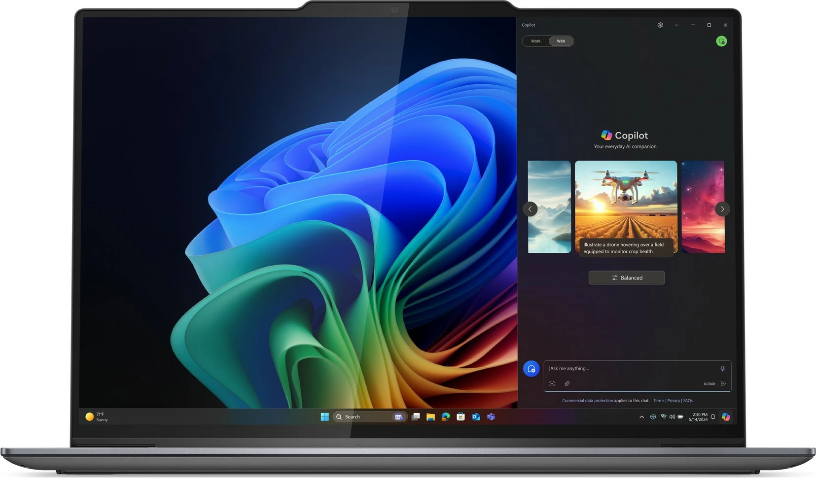 Prenosnik Lenovo ThinkPad X9-14 Gen 1 Copilot+ PC, Intel Core Ultra 5, 32 GB RAM, 512 GB SSD, 14 in, siv