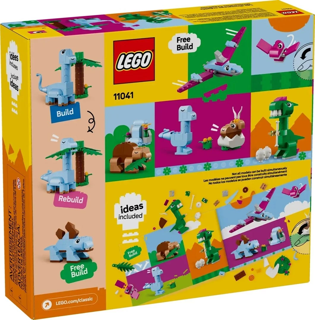 Kreativni set z dinozavri, LEGO Classic 11041
