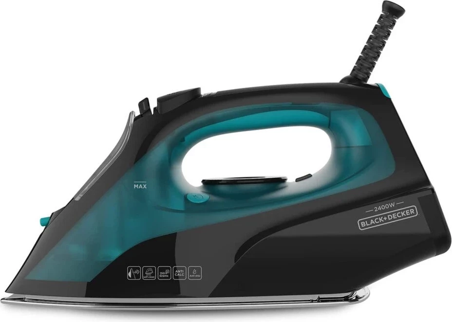 Parni likalnik Black+Decker BXIR2403E, 2400 W, zelen