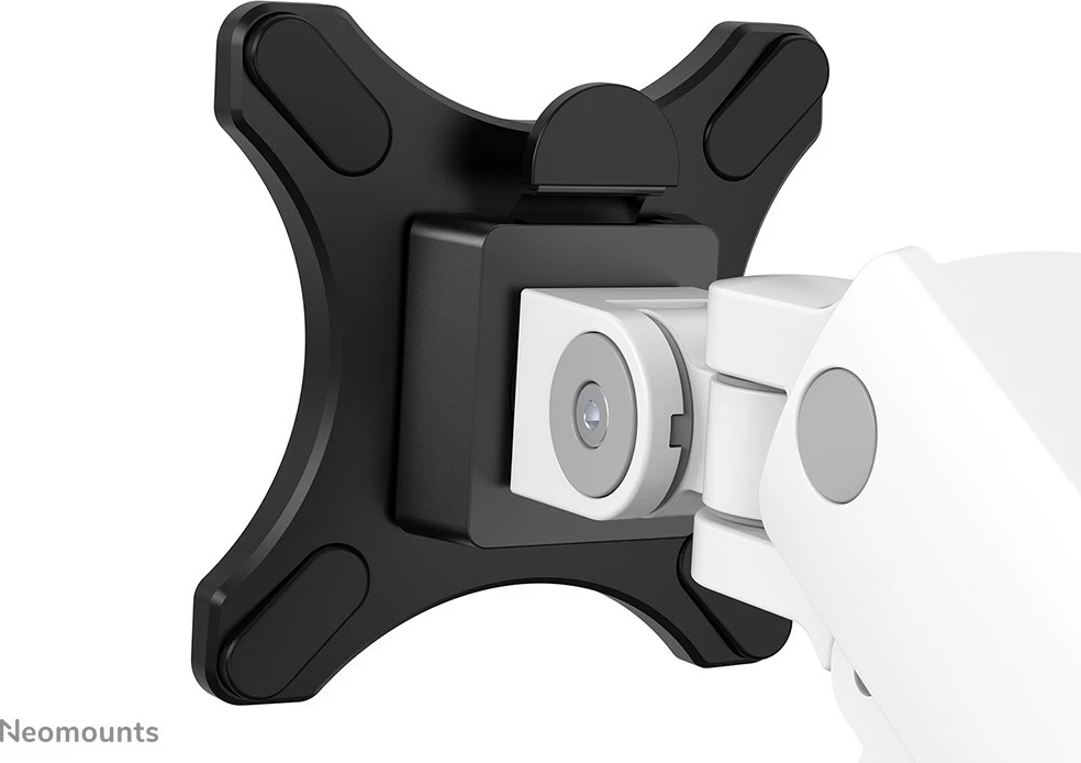 Namizni nosilec za dva monitorja, Neomounts DS70S-950WH2, Clamp/Grommet, 18 kg, 43,2 cm (17"), 88,9 cm (35"), 100 x 100 mm, bel