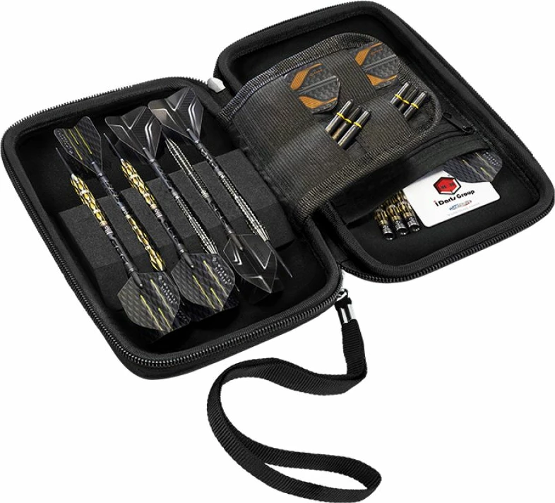 Nosilec za puščice Harrows Carbon St Pro 6, črn