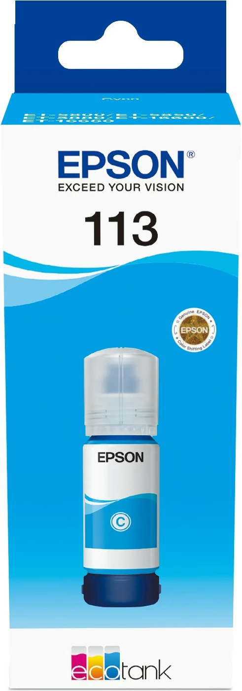 Bojilo cyan 70 ml Epson 113 EcoTank