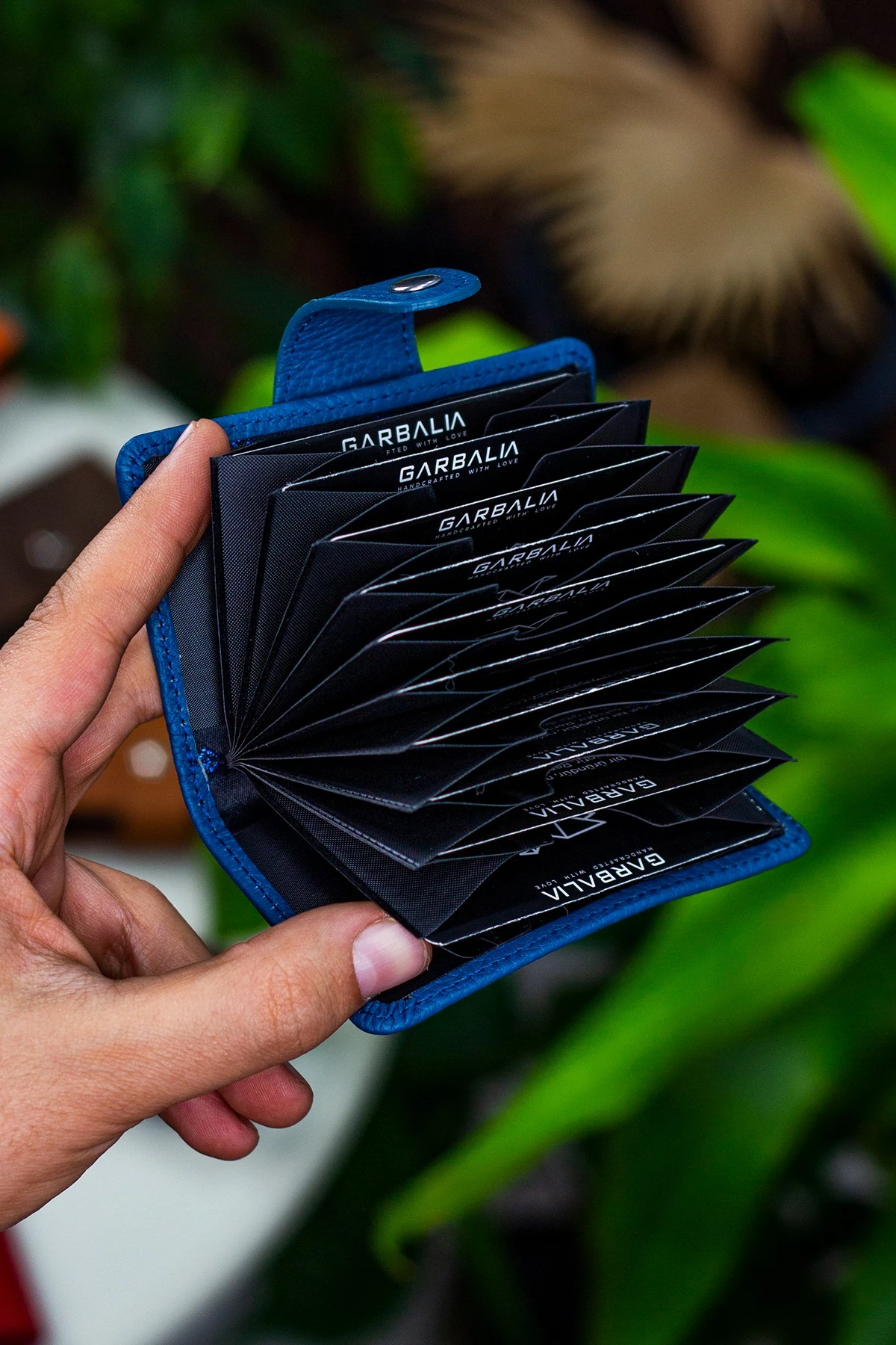 Držalo za kartice, petrolno modro, Zoozie Bags Adanus