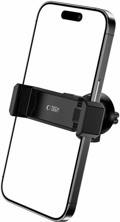 Nosilec za pametni telefon za rešetko zračnika, Tech-Protect V3 Mini, črn