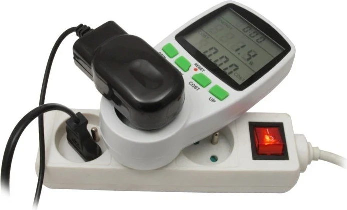 Merilnik porabe energije Greenblue GB202, 0 - 9999 W, bel