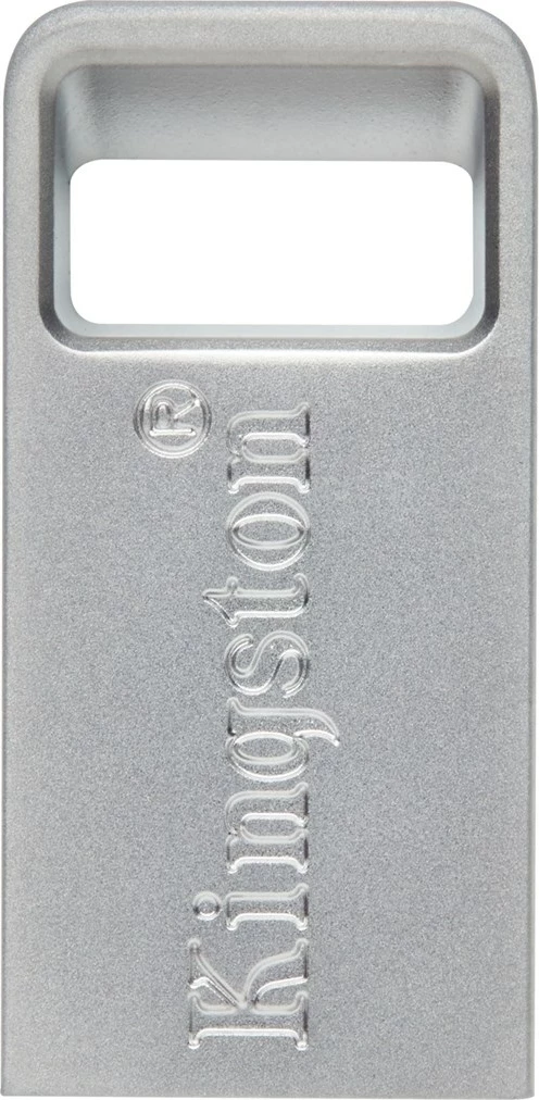 USB ključek 64GB, USB 3.2, kovinski, srebrn Kingston DataTraveler Micro